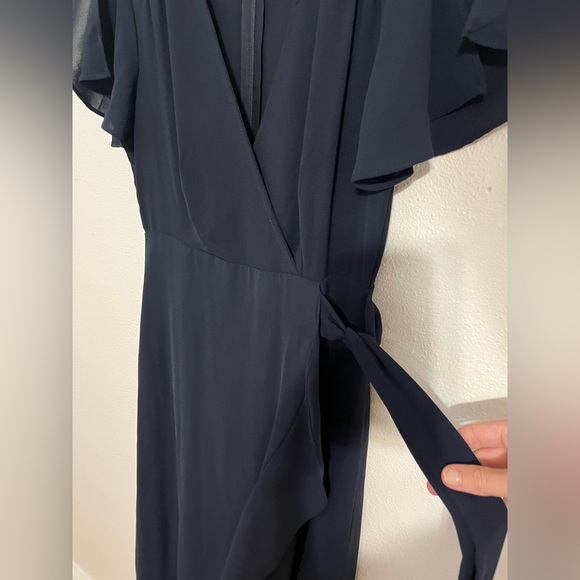 ALTAR’D STATE Springvale Maxi Dress in Navy Size Small - Picture 8 of 11